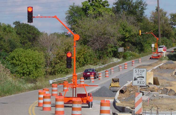 Using Traffic Signals In Place Of Flaggers Quality Traffic Control